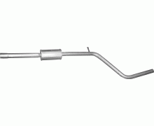 Глушитель средняя часть Dacia Sandero