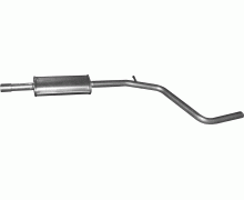 Глушитель средняя часть Dacia Dokker