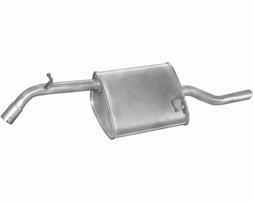 Глушитель задняя часть Daewoo Nubira