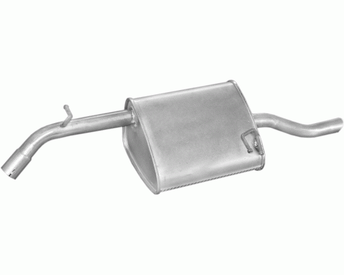 Глушитель задняя часть Daewoo Nubira