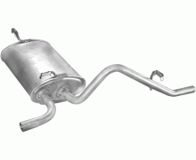 Глушитель задняя часть Daewoo Matiz