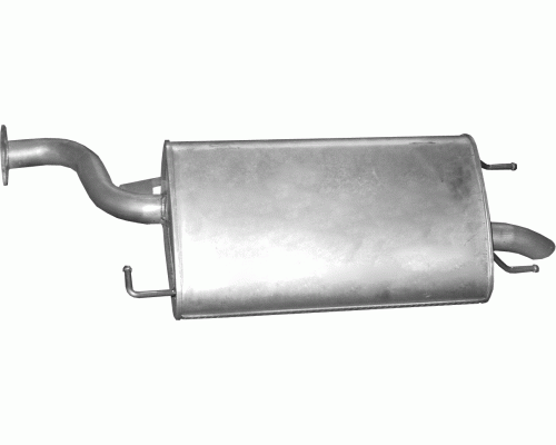 Глушитель задняя часть Daewoo Evanda