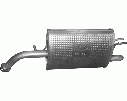 Глушитель задняя часть Chevrolet Spark