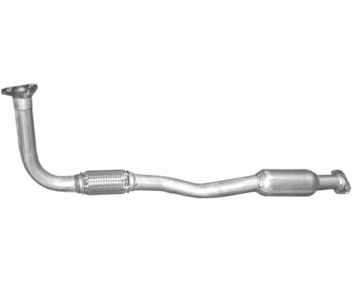 Глушитель средняя часть Daewoo Matiz