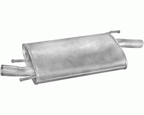 Глушитель задняя часть Ford Fiesta