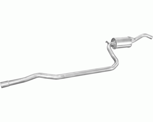 Глушитель средняя часть Ford Fiesta