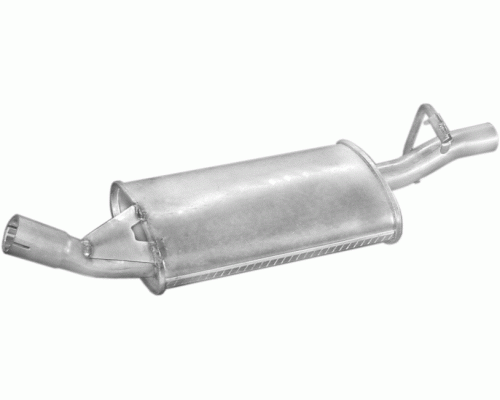 Глушитель задняя часть Ford Fiesta