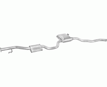 Глушитель средняя часть Ford Sierra