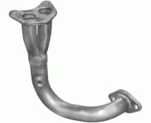 Труба выхлопная Ford Fiesta