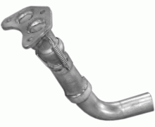 Труба выхлопная Ford Fiesta