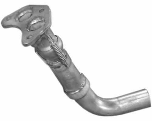 Труба выхлопная Ford Fiesta