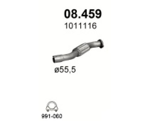 Труба выхлопная Ford Scorpio