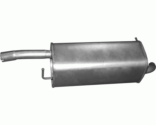 Глушитель задняя часть Ford Fiesta