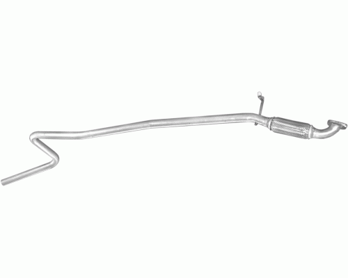 Труба выхлопная Ford Fiesta