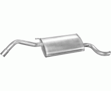 Глушитель задняя часть Ford Fiesta Courier