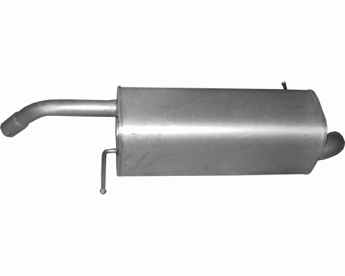 Глушитель задняя часть Ford Fiesta