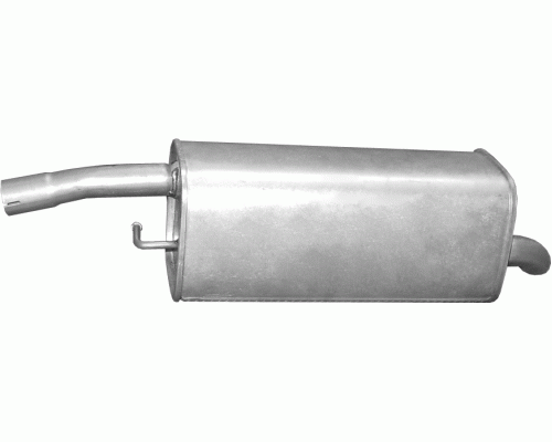 Глушитель задняя часть Ford Fiesta