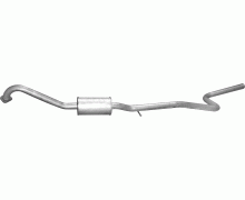 Глушитель средняя часть Ford Fiesta