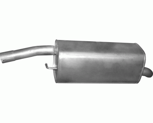 Глушитель задняя часть Ford Fiesta