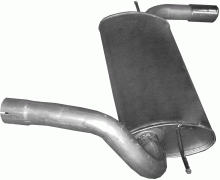 Глушитель задняя часть Ford Focus