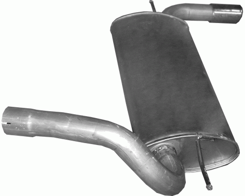 Глушитель задняя часть Ford Focus