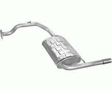 Глушитель задняя часть Honda Civic