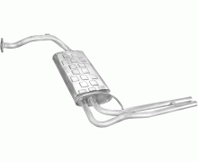 Глушитель задняя часть Honda Civic