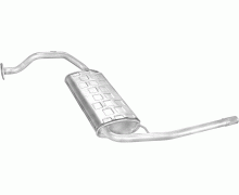 Глушитель задняя часть Honda Civic