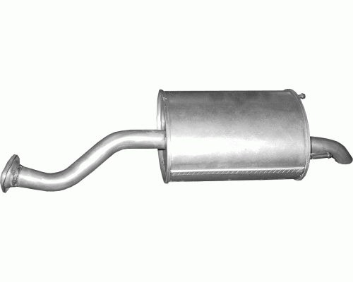 Глушитель задняя часть Honda Jazz