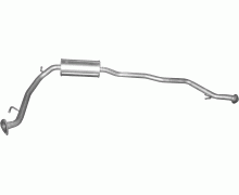 Глушитель средняя часть Honda Jazz