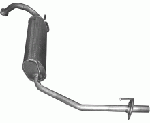 Глушитель задняя часть Honda Civic