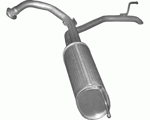 Глушитель задняя часть Honda Civic