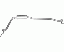 Глушитель средняя часть Honda Civic