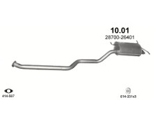 Глушитель задняя часть Hyundai Santa FE
