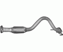 Труба выхлопная Hyundai Getz