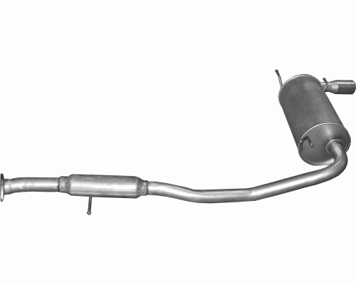 Глушитель задняя часть Mazda MX5