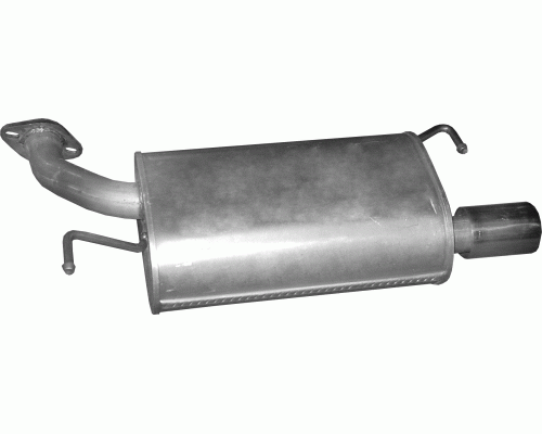 Глушитель задняя часть Mazda 6