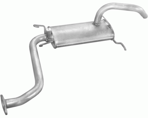 Глушитель задняя часть Mazda 323