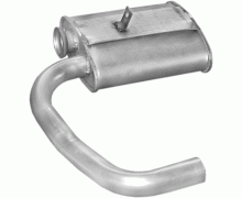 Глушитель средняя часть Mercedes 207D