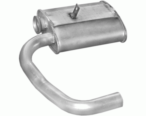 Глушитель средняя часть Mercedes 207D