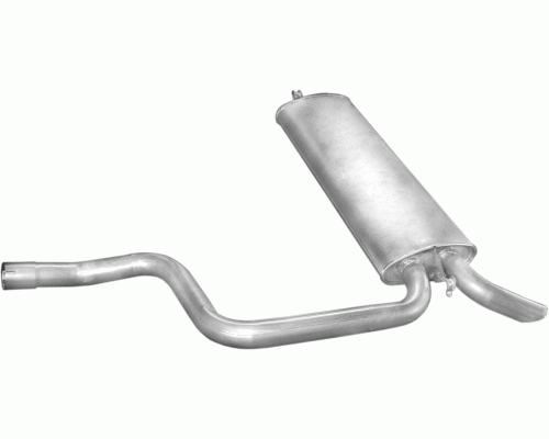 Глушитель задняя часть Mercedes W124 W124 300