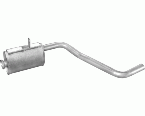 Глушитель средняя часть Mercedes 207D