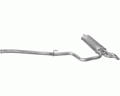 Глушитель задняя часть Mercedes E класс T210 220E