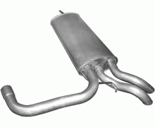 Глушитель задняя часть Mercedes E класс T210 220E