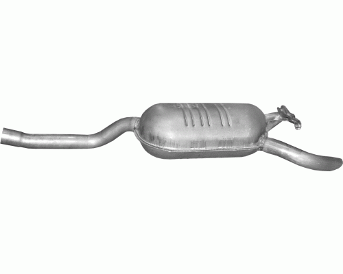 Глушитель задняя часть Mercedes E250 W124 250E