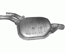 Глушитель средняя часть Mercedes 300E C124