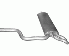 Глушитель задняя часть Mercedes E280