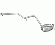 Глушитель задняя часть Mercedes E270T S211