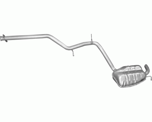 Глушитель задняя часть Mercedes E270T S211