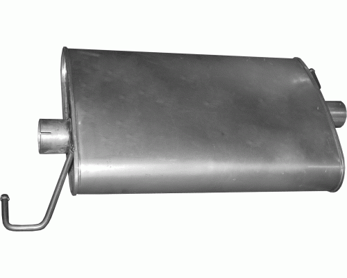 Глушитель задняя часть Mercedes ML270 W163